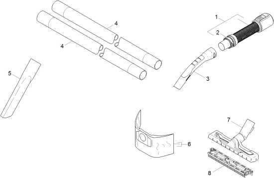 KÄRCHER Ersatzteile Nasstrockensauger WD 3 *EU-I 1.629-800.0 Zubehoer