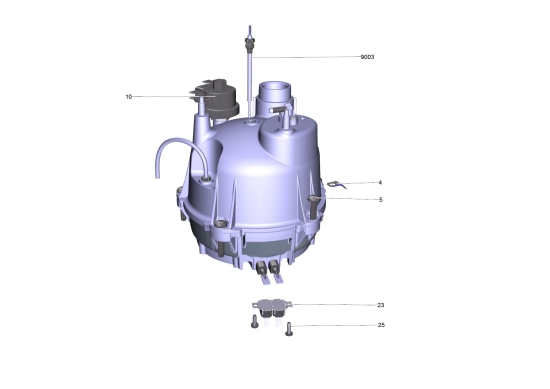KÄRCHER Ersatzteile Dampfreiniger SC 2.500 C *EU 1.512-350.0 Kessel kpl. Ersatz SC 2.500C *BR127V