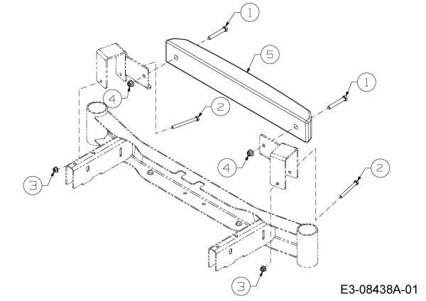 Ersatzteile Zubehör Zero Turn Grasfangeinrichtung für RZT 42 Typ: 19C70020OEM  (2015) Gewicht