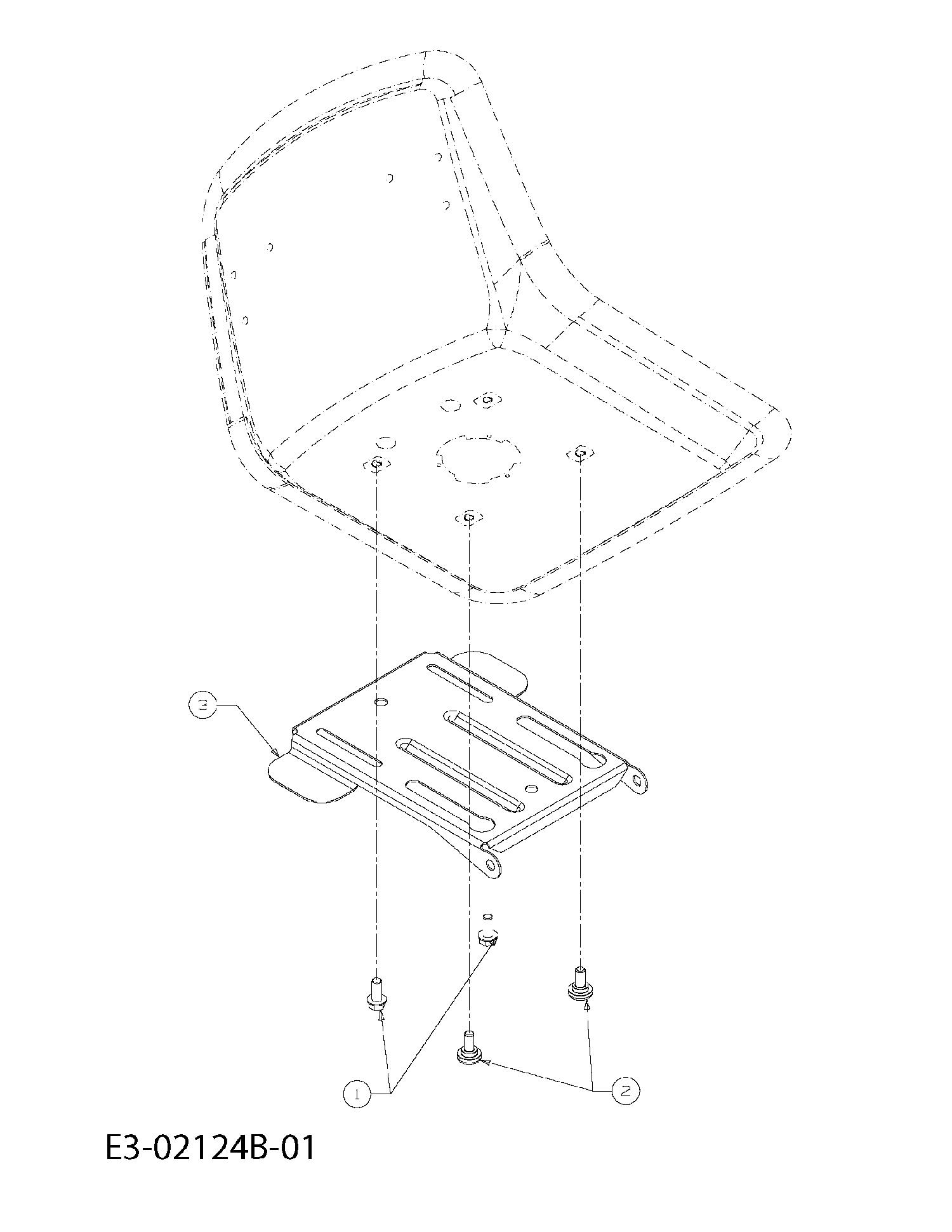 Ersatzteile MTD Rasentraktor RH 115/76 Typ: 13D1452C600 (2006 ...