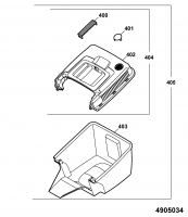 Ersatzteile WOLF-Garten Elektro Rasenmäher ohne Antrieb 2.32 E-1 Typ: 4905002 Serie B  (2009) Grasfangkorb 