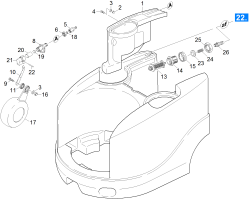 KÄRCHER Professional Ersatzteile Spruehextraktion Puzzi 400 K     EU 1.101-401.0 Schwimmerkasten