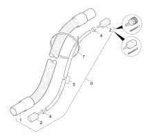 KÄRCHER Professional Ersatzteile Spruehextraktion Puzzi PROFI 200 1.638-121.0 Saugschlauch