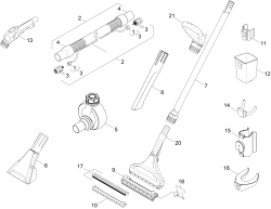 KÄRCHER Professional Ersatzteile Spruehextraktion Puzzi 10/2 Adv  Loxam EU 1.193-121.0 Zubehoer