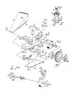 Ersatzteile Gutbrod Balkenmäher BM 700 Typ: 17A-700-604  (1999) Fahrantrieb, Räder