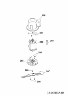 Ersatzteile WOLF-Garten Elektro Rasenmäher ohne Antrieb Power Edition 40 E-1 Typ: 4980000 Serie F  (2011) Elektromotor, Messer 
