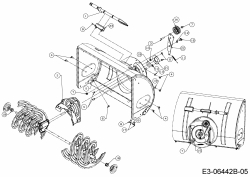 Ersatzteile WOLF-Garten Schneefräse Ambition SF 66 TE Typ: 31AY74T3650  (2015) Schaufelrad 